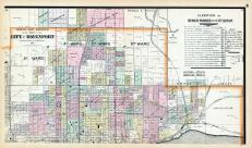 Davenport City - North East Quarter, Scott County 1894